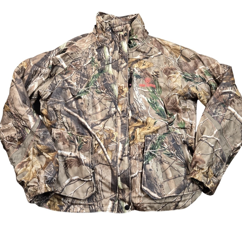 Game Winner Jacket Womens XXL Brown Camo Realtree Waterproof Insulated Hunting